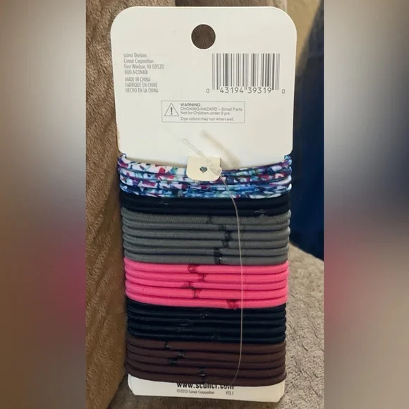Hair Elastics / Hair Ties — Scunci, 27 Count - Picture 5 of 10